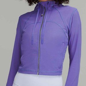 Lululemon Mesh Hooded Define Cropped Jacket NWT